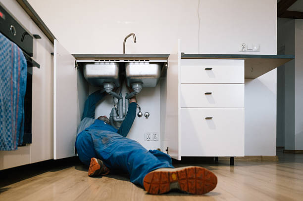 Professional Leak Detection technician working in Revloc, PA